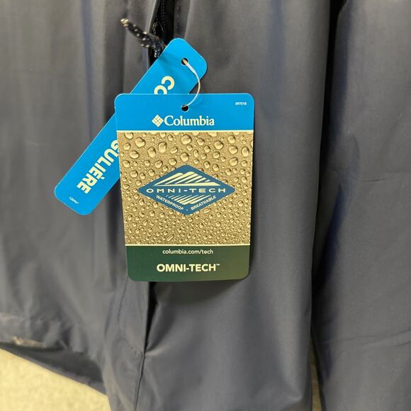 Columbia Watertight II Jacket L NWT Navy CoastalDad Packable | Golf Layer - Picture 9 of 10